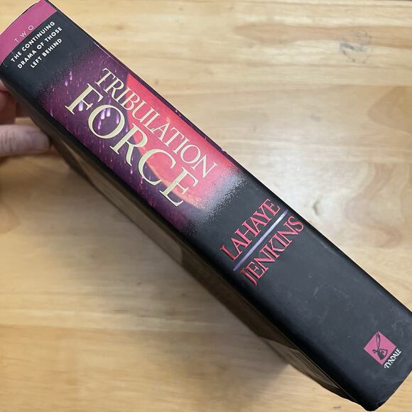 Left Behind Series Hardcover Book 2 Tribulation Force Tim LaHaye Jerry B Jenkins - Picture 7 of 7